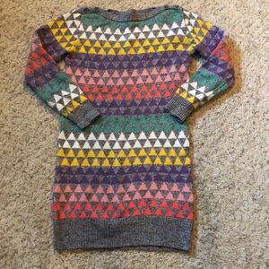 Girls sweater dress